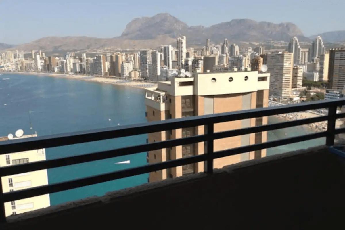 Apartamento Playa De Benidorm Playa De Levante Экстерьер фото